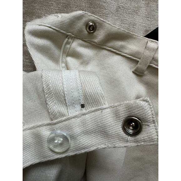 Ralph Lauren Pants Women's Sz 10 Petite Ivory Oyster Derby New Cream Equestrian - Picture 11 of 16